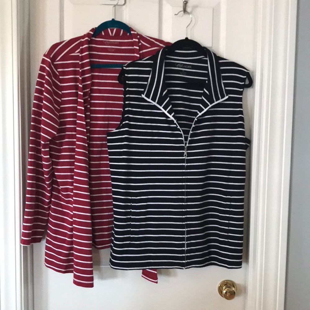 Cali and York Cardigan and Vest women’s 1X